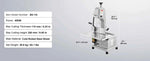 Amocart Commercial Electric Meat Bandsaw 650W 1800W Stainless Steel Countertop Bone Sawing Machine Frozen Fish Cutter for Pork