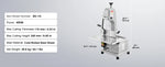 Amocart Commercial Electric Meat Bandsaw 650W 1800W Stainless Steel Countertop Bone Sawing Machine Frozen Fish Cutter for Pork