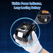 Load image into Gallery viewer, EZ-300 EZ-400 Electric Hydraulic Plier w Battery Handheld Rechargeable Cable Copper Aluminum Terminal Crimping Tool &amp; 12Set Mold
