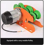 Electric Winch With Pulley,1500KG/1.5T Remote Control Lifting Crane Winch 30m, Electric Lifting Motor 110V/220V/380V