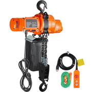 Charger l'image dans la visionneuse de galerie, Amocart 2200 lbs Electric Chain Hoist Single Phase Overhead Lifting Crane with Chain 10 ft  Wired Remote Control for Garage
