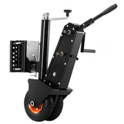 Charger l'image dans la visionneuse de galerie, SucceBuy Chariot de remorque de bateau à languette de 227 kg, réglable en hauteur de 33 à 59 cm, manuel ou électrique, pour caravanes et déménagement de marchandises

