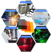 Load image into Gallery viewer, laser lenses1064 Industrial Laser Safety Protective Cover Laser Protection Sheet Eyes Protection for laser lenses protect laser
