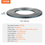 Amocart 300ft/1640ft Packaging Steel Strapping Roll Banding Pallet Strap Coil Portable Strong Banding Packing Metal Straps