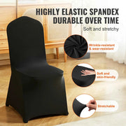 Bild in Galerie-Viewer laden, SucceBuy 50PCS Spandex Chair Cover for Wedding Party Universal Fitted Chair Cover Removable Washable Protective Slipcovers
