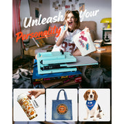 Load image into Gallery viewer, Amocart 15x15in 5in1 8in1 Hybrid Heat Press Multifunction Heat Up Fast All-New Patented Design Sublimation Press Machine
