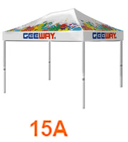 Load image into Gallery viewer, Canopy Cover 3x3 Heavy Duty Outdoor Popup Luxury Big Stretch Gazebo Tent Custom 10 X 10 Commercial Promotional Tent for events
