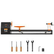 Load image into Gallery viewer, SucceBuy Benchtop Wood Lathe 10in x 18in / 14in x 40in US-120V Power Wood Turning Lathe Machine Variable Speeds for Woodworking
