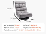 Load image into Gallery viewer, Amocart Floor Chair Recycled Foam Folding Sofa Chair Multifunctional Floor Chair with Back Support Ideal for Sleeping Reading
