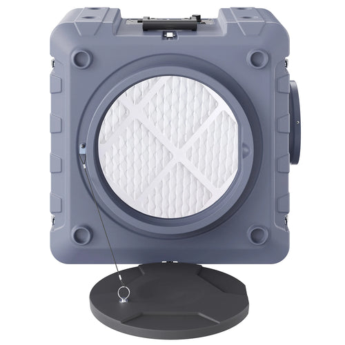 Amocart Air Scrubber with 3-Stage Filtration Stackable Negative Air Cleaner Machine with MERV10 for Home Industrial Commercial