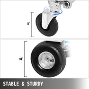 Load image into Gallery viewer, SucceBuy Camion à main pliable en aluminium 3 en 1, chariot à chariot, poids maximum de 1000 lb, 350 k
