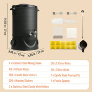 Load image into Gallery viewer, Amocart 6.5L 10L Wax Melter for Candle Making Large Electric Wax Melting Pot Easy Pour Spout 9-Level Temperature Control
