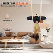 Bild in Galerie-Viewer laden, Amocart 5.5 Yards Aerial Yoga Hammock &amp; Swing Nylon Fabric Full Rigging Hardware for Antigravity Yoga Fitness Bodybuilding
