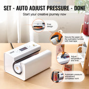 Charger l'image dans la visionneuse de galerie, SucceBuy Machine de presse à chaud automatique pour gobelets, presse à chaud pour mugs 11-30oz, presse pour gobelets à sublimation, chauffe rapidement, même presse pour gobelets avec ruban adhésif

