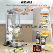 Load image into Gallery viewer, Amocart Commercial French Fry Cutter with 4 Replacement Blades Lemon Potato Cutter for French Fries with Extended Handle
