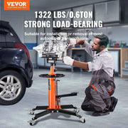 Load image into Gallery viewer, Amocart Transmission Jack 1322 LBS Hydraulic Telescoping Transmission Jack 32"-67" High Lift Floor Jack Stand Lift Hoist Garage
