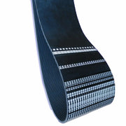 Load image into Gallery viewer, Poly V ribbed drive belt multi-ribbed belts PJ1105 435J 8ribs 5ribs PJ1092 430J PJ1168 8 rib 6 rib serpentine belt
