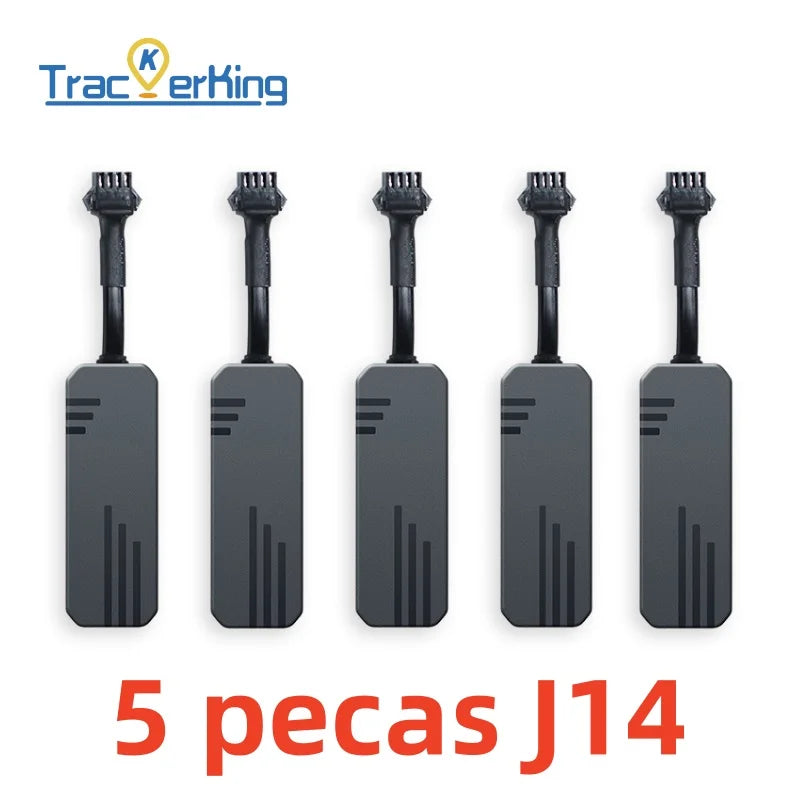 5pieces Trackerking J14 GPS tracker  Device 2G Realtime Tracking Locator Device GT06 Protocol With Free Platform App Acc Alarm