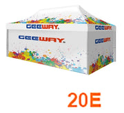 Load image into Gallery viewer, Canopy Cover 3x3 Heavy Duty Outdoor Popup Luxury Big Stretch Gazebo Tent Custom 10 X 10 Commercial Promotional Tent for events
