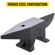 Load image into Gallery viewer, Amocart 10-60Kg Steel Single Round Horn Anvil Steel Block Blacksmith Bench Tool Jewelry Making Manual Equipment for Metalsmiths

