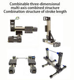 LHA60125 Precision Synchronous Motion Belt Slide Module XYZ Axis Gantry Linear Shaft Actuator Guide Rail Lifting Reciprocating