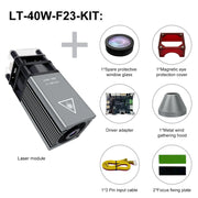 Load image into Gallery viewer, LASER TREE 4w 5W Laser Module 450nm Laser Head Blue Laser for Cnc Laser Engraving Cutting Machine WoodWorking DIY Tools
