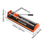 Amocart 17-Inch Manual Tile Cutter for Wall & Polished Tiles Double Rails for Precise Cutting Tungsten Carbide Wheel Precise