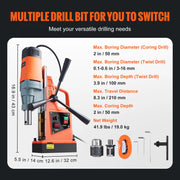 Load image into Gallery viewer, SucceBuy 1300W 1400W 2" Electric Drilling Machine Magnetic Drill Press Boring Diameter Power Drill 810 PRM Drill

