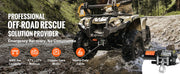 Load image into Gallery viewer, Amocart 4000lbs Electric Winch with 39ft 7 Strands Steel Cable Wireless &amp; Wired Remote Control ATV/UTV Winch for Truck Towing
