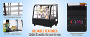 Load image into Gallery viewer, Amocart Refrigerated Display Case Countertop Pastry Display Case LED Lighting TURBO Cooling Frost Free Air Cooling

