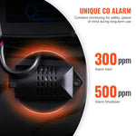 Amocart 8KW Diesel Heater 12V/24V All in One Diesel Air Heater with Bluetooth and CO Alarm Portable Diesel Heater for Vehicle