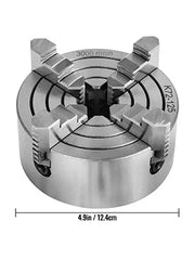 Load image into Gallery viewer, Amocart K72-125 Lathe Chuck 5 Inch 4-Jaw Independent Reversible Jaw Metal Lathe Chuck Turning Machine Accessories, Lathes Use
