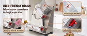 Load image into Gallery viewer, SucceBuy Pizza Dough Roller Sheeter Stainless Steel Adjustable Thickness Dough Machine for Pasta Maker Equipment
