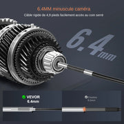 Charger l'image dans la visionneuse de galerie, Amocart Two-Way Articulating Borescope Inspection Camera with 0.25" Lens 5" IPS HD Screen for Wall Automotive Engine Inspection
