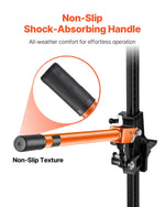 Amocart Farm Jack, 33-60 inch Utility High Lift Farm Jack, Off Road Utility Jacks, Heavy-Duty Lift Jacks for Tractor Truck SUV