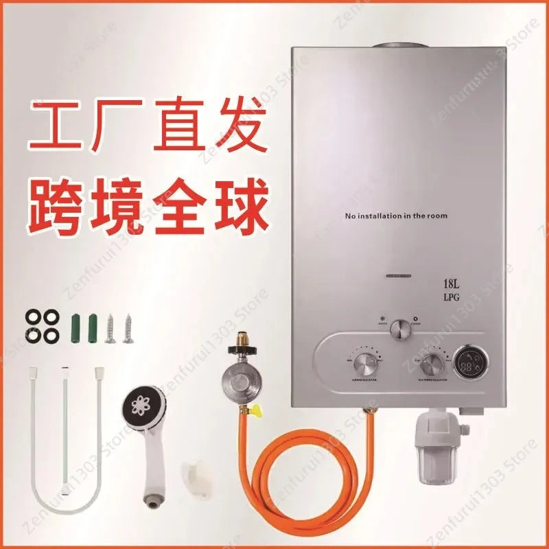 for Factory Direct Sales Gas Water Heater Natural Gas Instant Hot Copper Water Tank