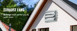 SucceBuy Shutter Exhaust Fan AC/ EC-motor 10-Speed Adjustable Wall Mount Attic Ventilation and Cooling for Greenhouses Garages