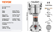 Charger l'image dans la visionneuse de galerie, SucceBuy 150-2500g Electric Grain Mill Grinder Commercial Swing Spice Grinders for Dry Herbs Grains Spices Cereals Coffee Corn
