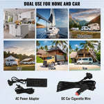 Amocart 8L to 75L Car Refrigerator Fridge Portable Icebox Single&Dual Zone w/Blue Tooth Temp Adjustable for Outdoor Camping RV