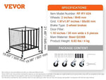 Amocart Rolling Sports Ball Storage Cart Sport Equipment for Indoor Outdoor Steel Storage Rack for Garages Gym and Schools