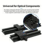 X-Axis Dovetail Platform Precision Translation Stage Optical Experiment Slide Linear Guide for Optical Bench