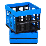 Charger l'image dans la visionneuse de galerie, Amocart 25L 3PCS Plastic Stackable Storage Bins Collapsible Folding Storage Containers Space-Saving Baskets for Home Organizing
