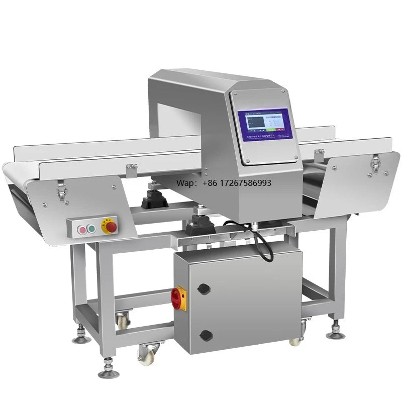 Potato Chips Metal Detector Automatic Food Conveyor Belt System Industrial Snack Production Line Inspection Equipment