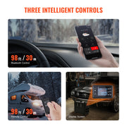 Bild in Galerie-Viewer laden, Amocart 8KW Diesel Heater 12V/24V Diesel Air Heater Bluetooth APP Remote Control and Display Screen, CO Alarm for Vehicles RVs
