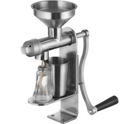 Load image into Gallery viewer, SucceBuy Manual Oil Press Machine Stainless Steel Oil Extractor Machine Detachable Presser for Effortless Cleaning Household - AMOCART

