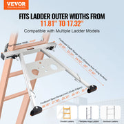 Load image into Gallery viewer, SucceBuy Ladder Stabilizer Adjustable Feet Extension Ladder Standoff Heavy Duty Wall Ladder Accessories for Gutter Easy to Use - AMOCART
