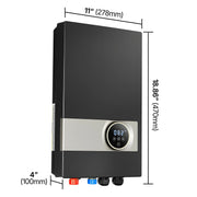 Load image into Gallery viewer, SucceBuy Tankless Electric Water Heater 27/36kW Instant Hot Water Heater Under Sink On Demand for Bathroom Child Security Lock
