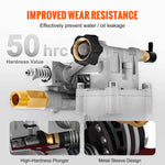 Amocart Pressure Washer Pump 3/4" Shaft Horizontal 3400 PSI 2.5 GPM Replacement Washer Pumps Kit Compatible with Honda RYOBI