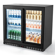 Bild in Galerie-Viewer laden, Amocart 7.4/11.4 Cu. Ft Back Bar Cooler with LED Lighting Adjustable Shelves Low-E Glass Display Cooler for Beer Wine Drink
