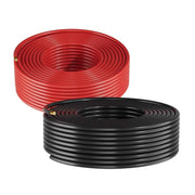Load image into Gallery viewer, Amocart Solar Panel Wire 50 ft/65 ft/100 ft PV Tinned Copper Wire for Outdoor Home Off-Grid Photovoltaic Systems Black and Red

